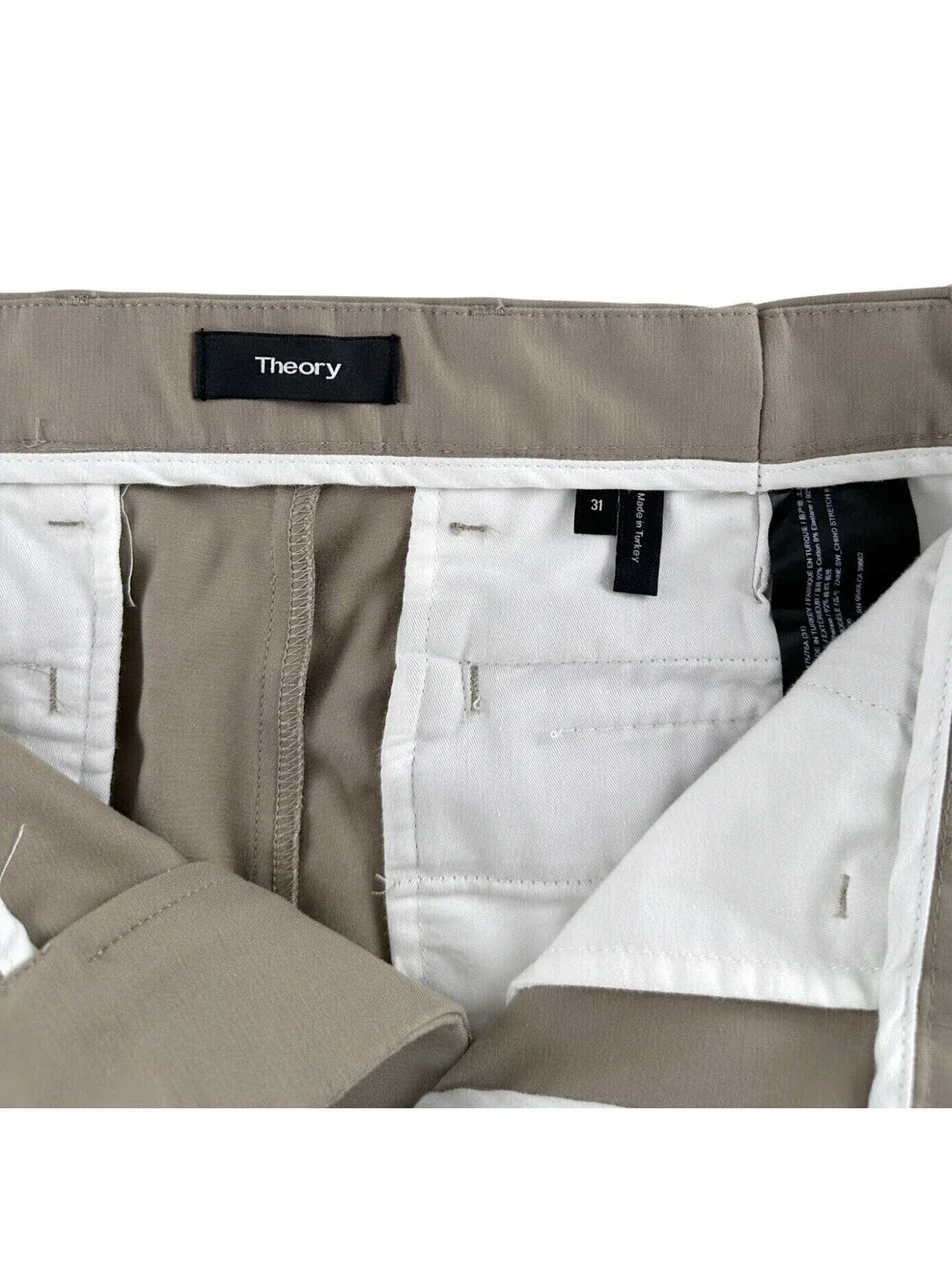 Theory Zaine SW_Chino Stretch Pants 31 X 27